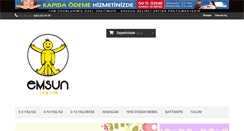 Desktop Screenshot of emsuncocukdunyasi.com