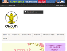 Tablet Screenshot of emsuncocukdunyasi.com